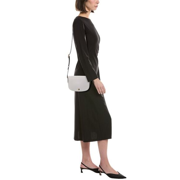 Longchamp Épure Small Leather Crossbody, White